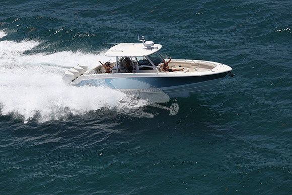 BOSTON WHALER.BLUE HULL.315