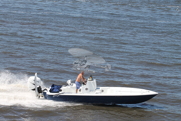 blue yellowfin flats boat.400r.6