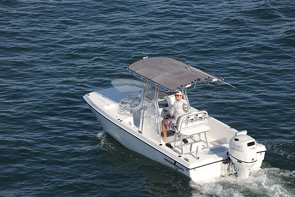 falcon boats. suzuki 150.0122