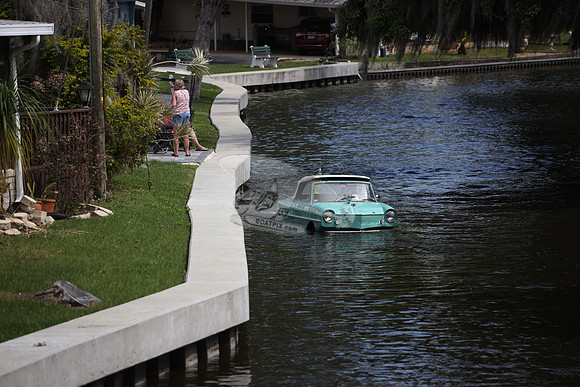 AMPHII.GREEN.WHITE TOP.AMPHICAR.38