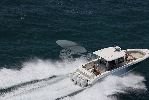 BOSTON WHALER.BLUE HULL.305