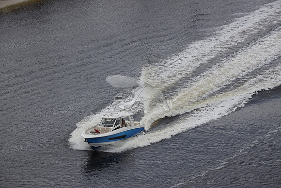 BOSTON WHALER.BLUE HULL.02