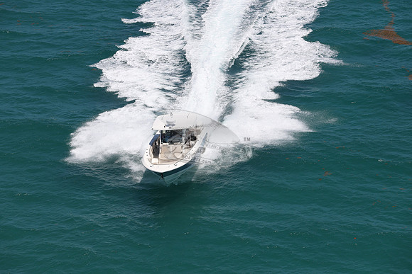 BOSTON WHALER.BLUE HULL.3128
