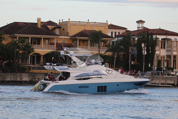 AZIMUT53.BLUE.YELLOW MAT.105
