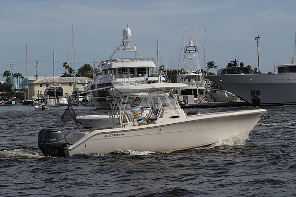 COBIA.WHITE HULL. 2 YAMAHAS.064