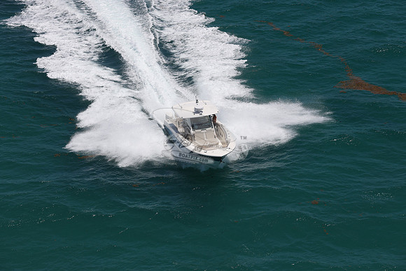 BOSTON WHALER.BLUE HULL.3126