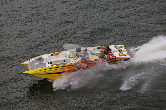 Advantage Boats.yellow.orange.red.blue.green.45
